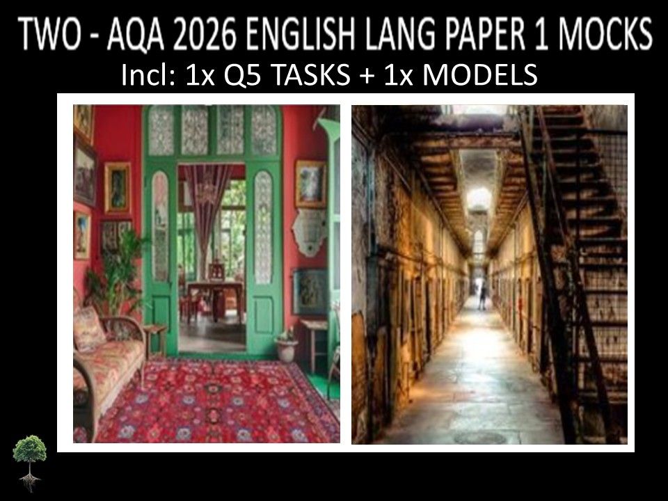 TWO - AQA PAPER 1 | 2026 FULL MOCKS | Q5 TASKS | MODELS