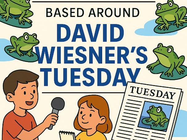Newspaper Writing Inspired by Tuesday by David Wiesner (Year 5/6)
