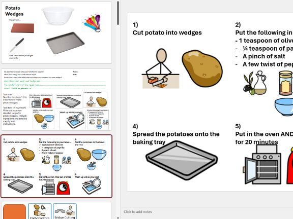 KS3 Food Tech Recipe Pack : Accessible Recipes for SEND Learners