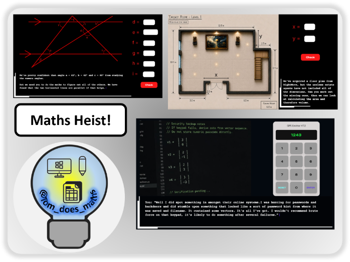 Maths Heist (Online game)