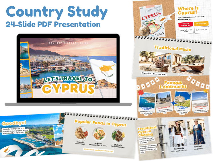 Cyprus Country Study | 24-Slide Geography & Culture Presentation