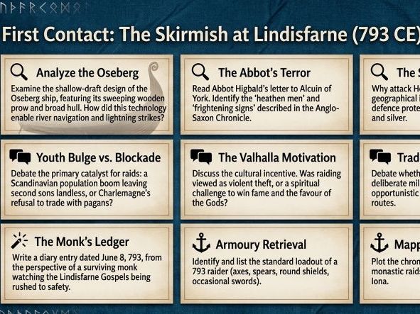 The Vikings – Activity and Project Bank (Year 8 History)