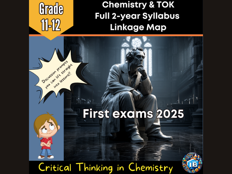 IB DP Chemistry TOK 2.2 Topic Linkage Map & Class Prompts 2026