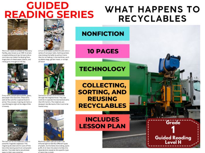 Guided Reading Level H - What Happens to Recyclables