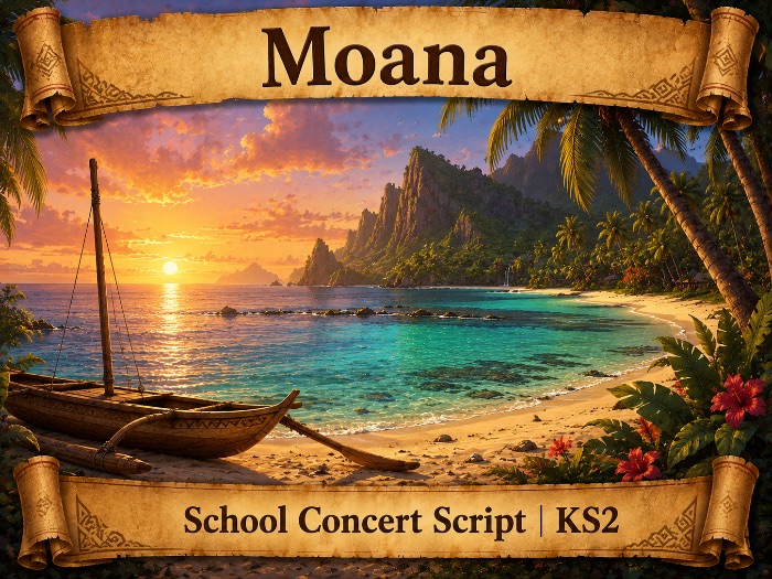 Moana KS2 School Concert Script