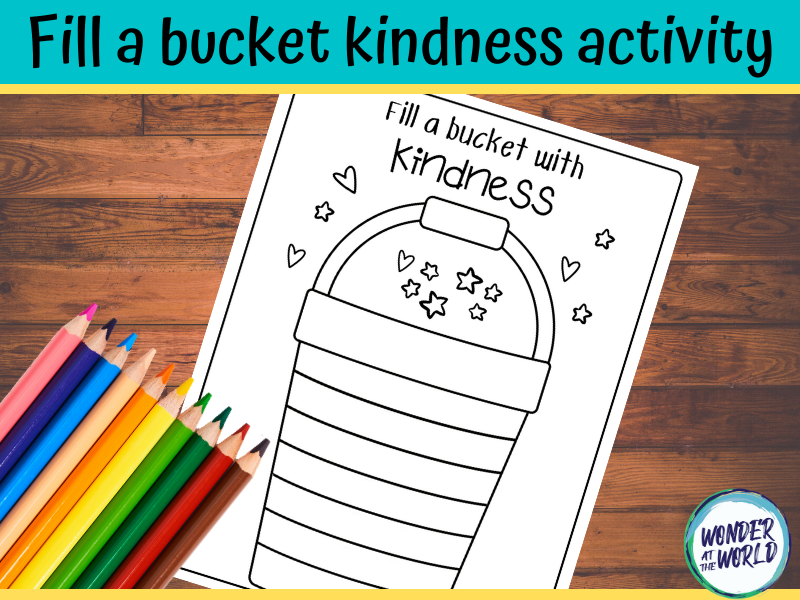 Fill a bucket kindness activity Teaching Resources