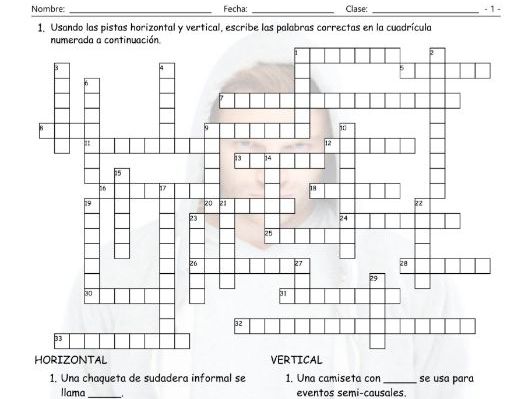 Spanish Crossword Puzzle Wordmint Spanish Crossword Puzzles Desmond James Spanish Crossword Puzzle Wordmint Spanish Crossword Puzzles Desmond James