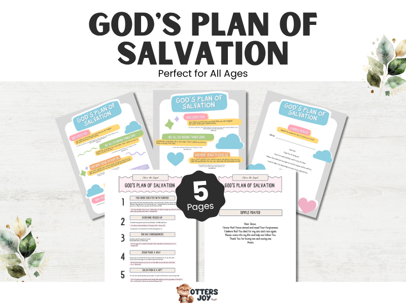 God's Salvation Plan for Kids and Teens