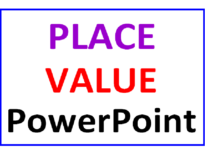 powerpoint on place value