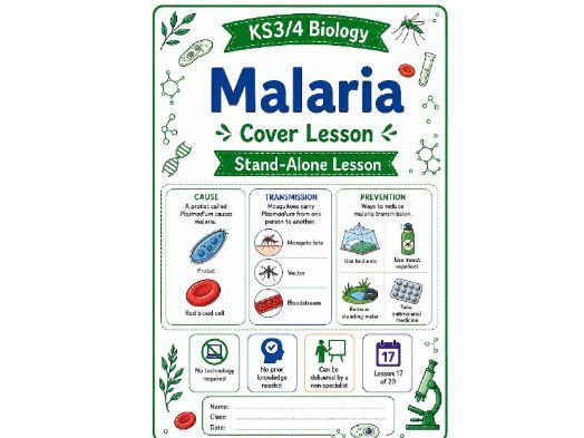 Malaria cover lesson (L17) Biology