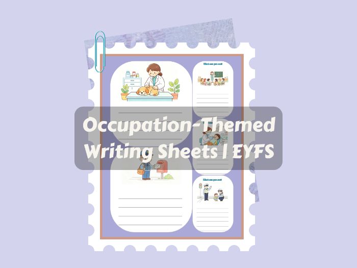 Career Dream Writing Prompts | EYFS Early Literacy