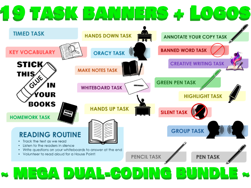 Mega Logo Banner Bundle (19 resources!)