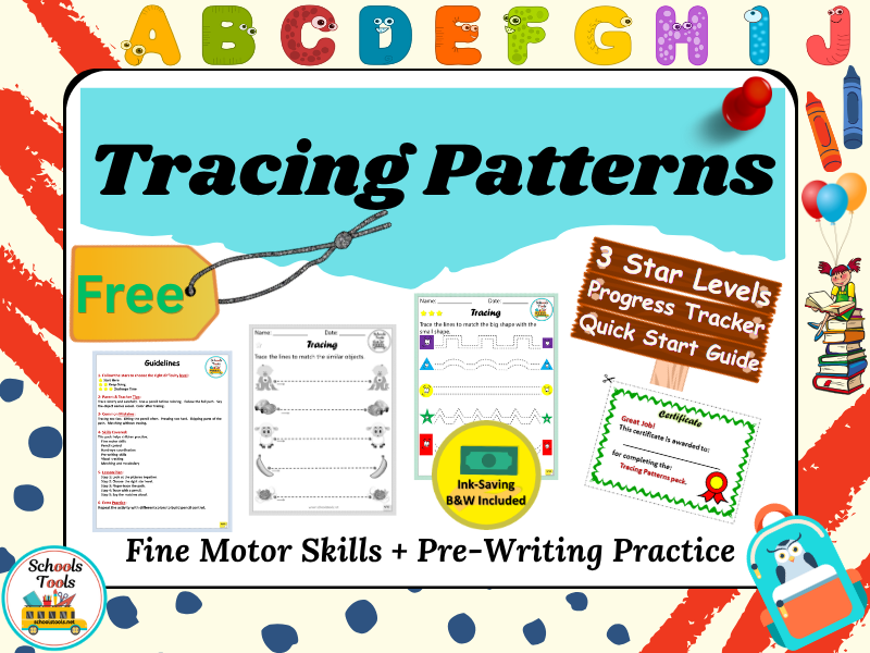 Tracing Patterns Activity Pack