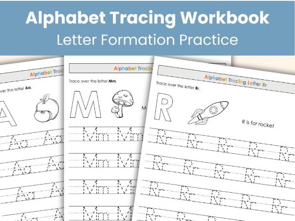 My First Alphabet Tracing Book | Handwriting Practice for Early Years & KS1