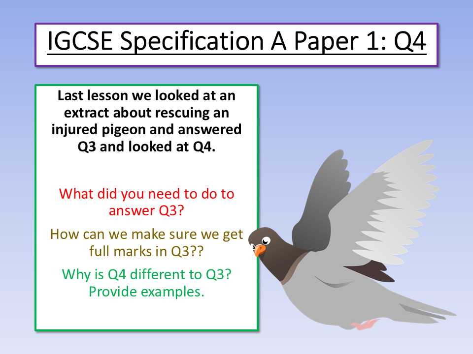 Edexcel IGCSE Specification A Paper 1 Q4