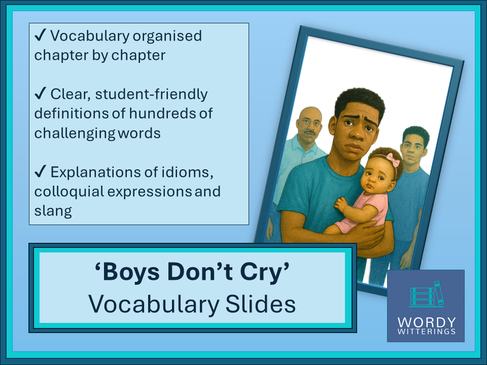 'Boys Don't Cry' Vocabulary