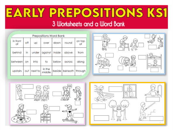 Early Pictorial Prepositions KS1