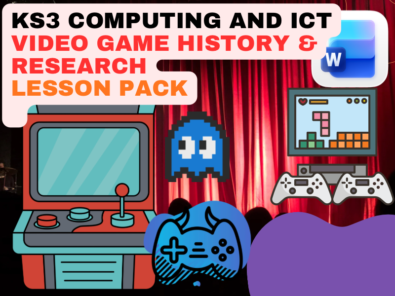 KS3 Computing: Exploring Videogame History & Concepts