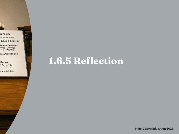 IB Maths MYP Year 1, Unit 6 - 1.6.5 Reflection