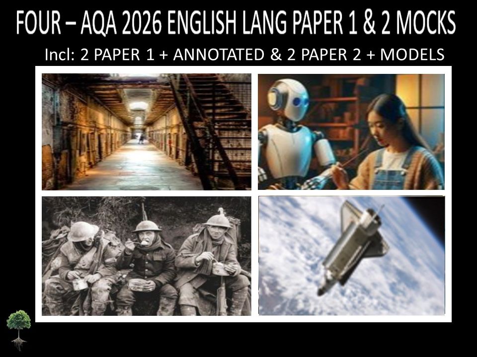 FOUR - AQA PAPER 1 & 2 | 2026 FULL MOCKS | ANNOTATED | MODELS