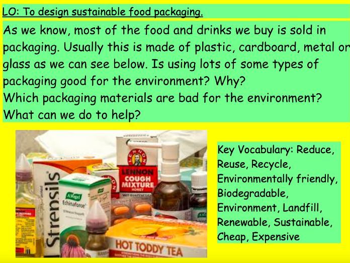 Eco Packaging Design Challenge 鈥� KS2 Design Sustainability Project