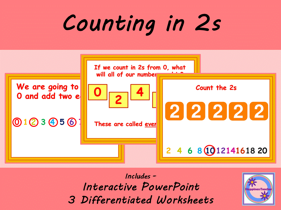 Counting in 2s Complete Lesson