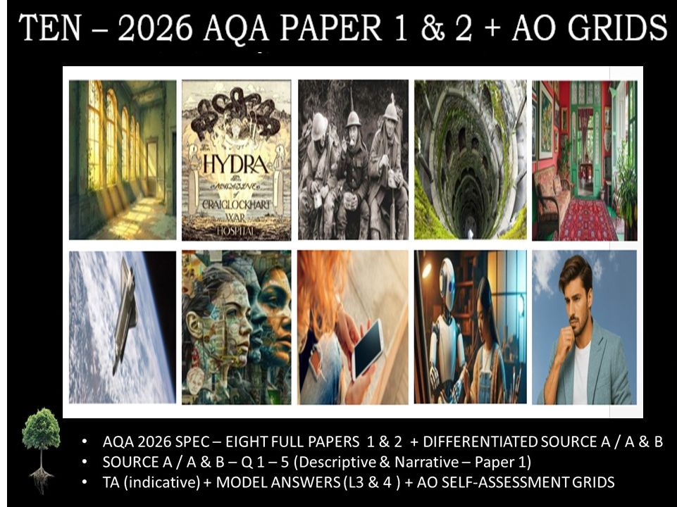TEN - NEW PAPER 1 & 2 | 2026 FULL MOCK | + AO GRIDS