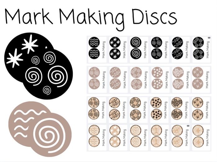 Mark Making Discs
