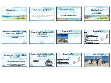 iAL Geography Edexcel. Paper 2. Fieldwork. Coasts. All stages of planning, up do data collection.