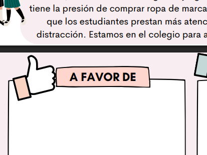 Pros & Cons Llevar Uniforme