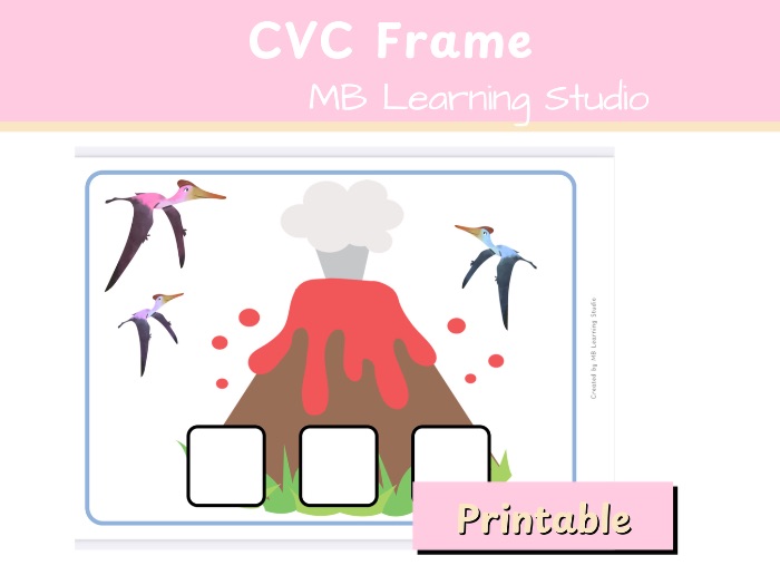 Dinosaur CVC Frame