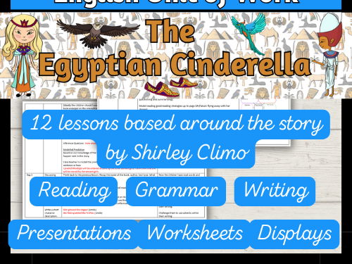 'The Egyptian Cinderella' Year 3 English Planning and Resources
