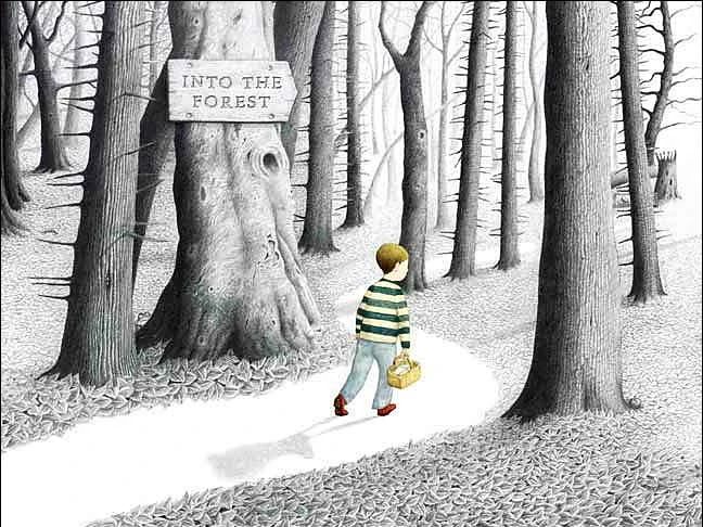 Into the Forest - Anthony Browne Plans PoR