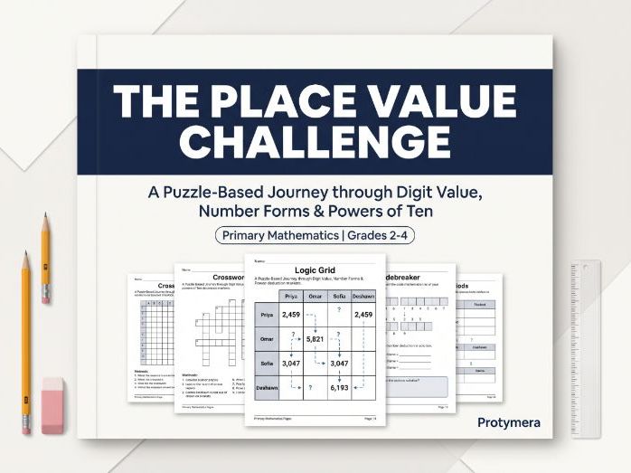 The Place Value Challenge: A Puzzle-Based Journey through Digit Value, Number Forms & Powers of Ten
