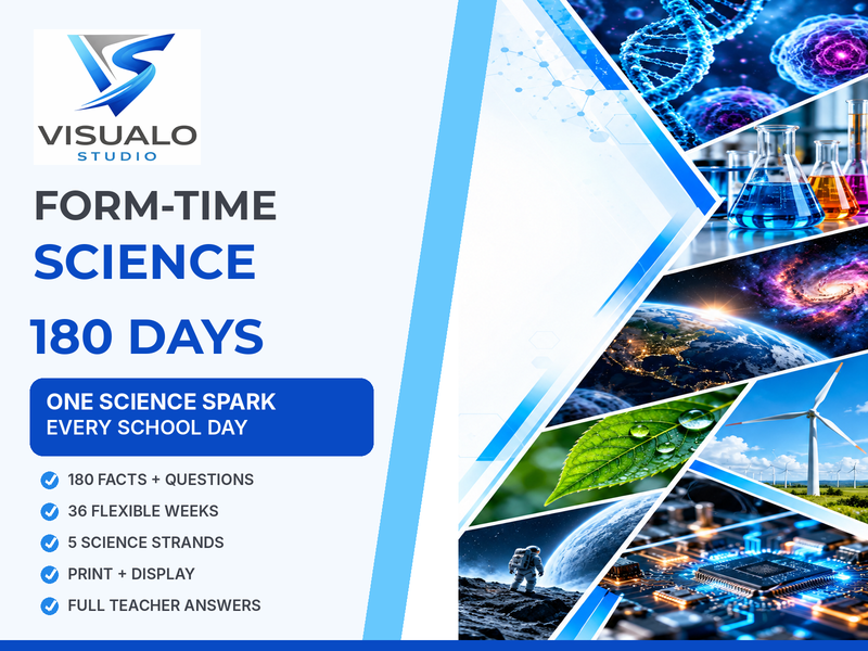 Form-Time Science: 180 Days | 36 Weeks of Daily Science Curiosity