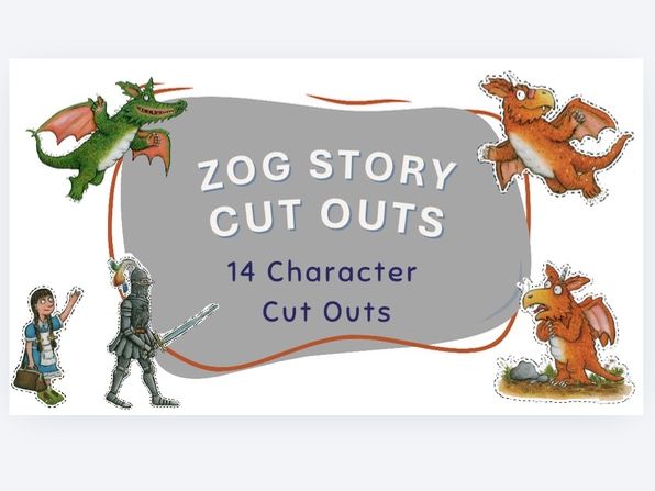 Zog Character Cut Outs