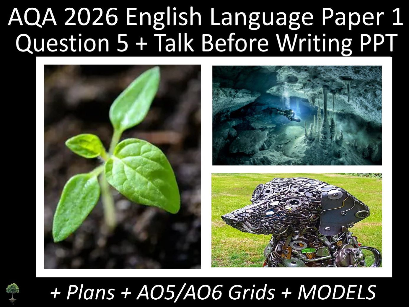 Three Question 5 - AQA 2026 English Language Paper 1| Oracy, Plans, AO Grids, Models + PPT