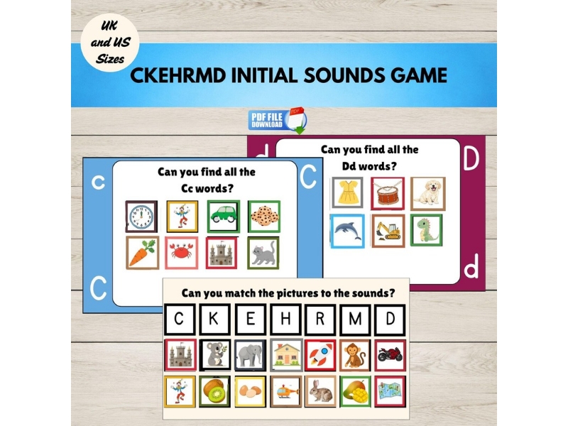 CKEHRMD Phonics Initial Sounds Game |  Early Years Phonics Activity