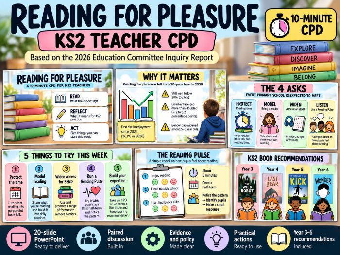 Reading for Pleasure 10-Min CPD