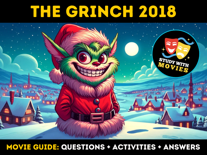 The Grinch 2018 Movie Guide: Questions + Activities Puzzles + Answers