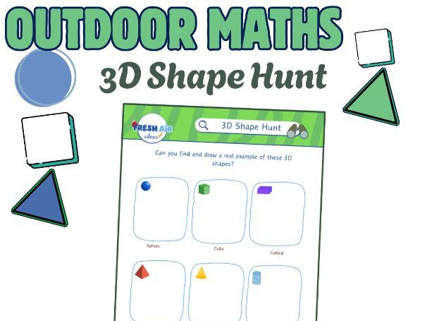 Outdoor 3D Shape Hunt