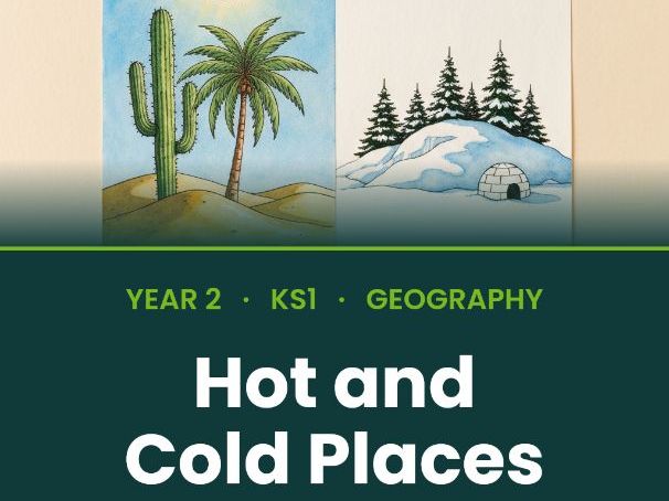 Hot and Cold Places | Year 2 Geography | Equator North South Poles