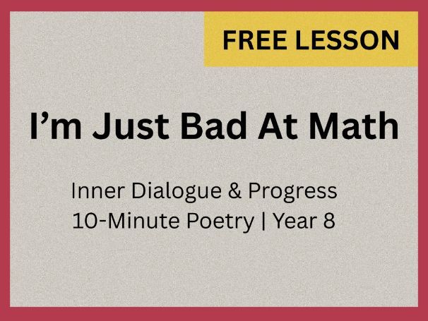 Poetry Starter: Metaphor & Imagery | Made Like Clay | Year 8 (KS3) | FREE