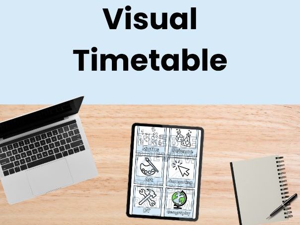 Visual Timetable | Daily Schedule Display Set