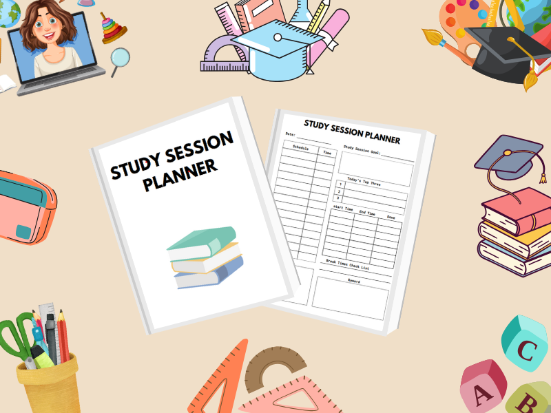Student Study Session & Goal Planner