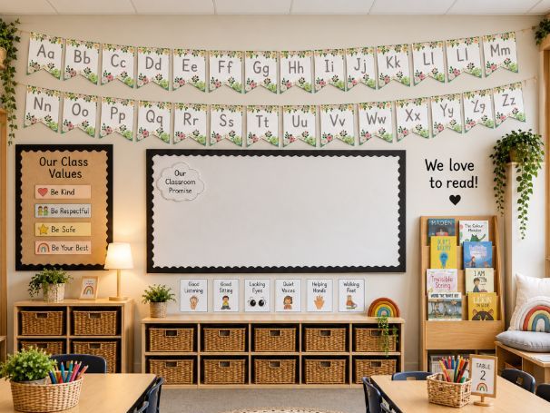 Alphabet Bunting - Upper and lowercase