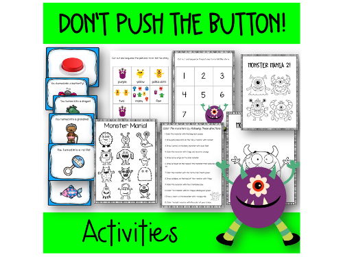 Don't Push the Button! Activities