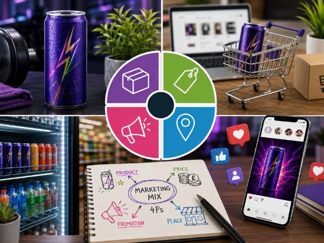 GCSE Business: The Marketing Mix (4Ps) – Complete Lesson Pack with Differentiated Worksheets