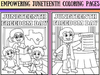 Juneteenth Coloring Pages – 20 Inspiring Freedom & History Sheets with ...