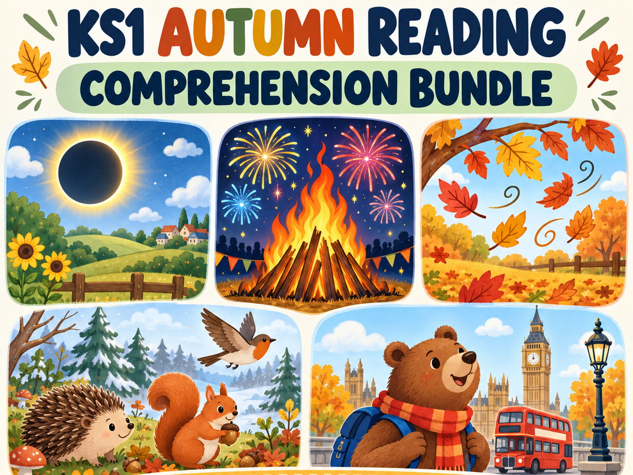KS1 Reading Comprehension Pack